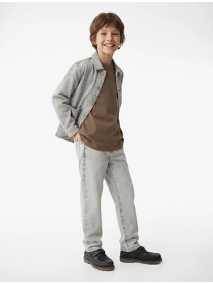 Koton Pamuklu Beli Ayarlanabilir Lastikli Rahat Kesim Denim Pantolon