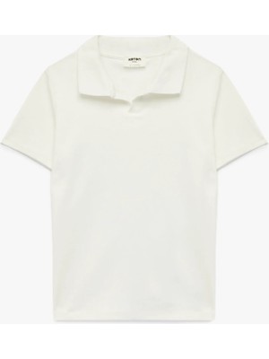 Koton Pamuklu Kısa Kollu Basic Polo Yaka Tişört