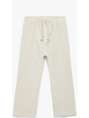 Koton Pamuklu Beli Bağlamalı Cepli Eşofman Altı