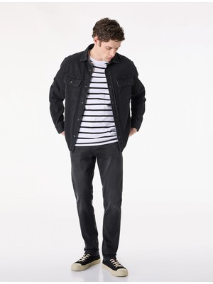 Koton Normal Bel Pamuklu 5 Cepli Slim Fit Jean Pantolon - Brad Jean