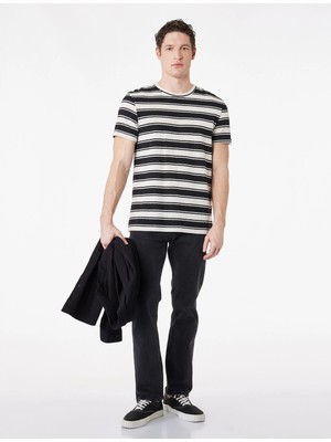 Koton Pamuklu Normal Bel Straight Fit Jean Pantolon - Mark Jean