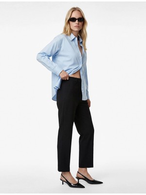 Koton Klasik Yaka Uzun Kollu Düğmeli Gömlek