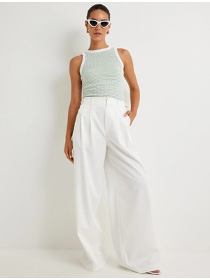 Koton Halter Yaka Atlet Biyeli Skinny