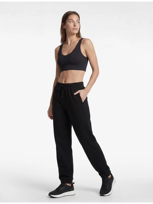 Koton Yüksek Bel Bağcıklı Rahat Kalıp Jogger Eşofman Altı