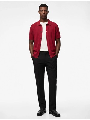 Koton Slim Fit Normal Bel Cepli Kumaş Pantolon