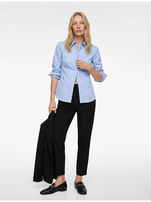 Koton Yüksek Bel Slim Fit Cigarette Pantolon