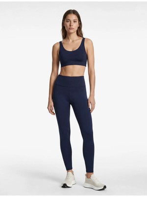 Koton Yüksek Bel Dikiş Detaylı Skinny Spor Tayt