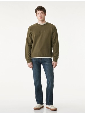 Koton Normal Bel Cepli Straight Fit Jean Pantolon - Mark Jean