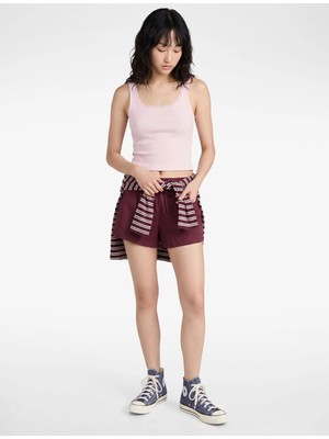 Koton Slim Fit Pamuklu U Yaka Dantel Detaylı Kolsuz Bluz