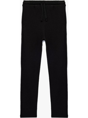 Koton Pamuklu Beli Bağcıklı Cepli Basic Eşofman Altı