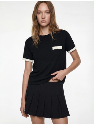 Koton Regular Fit Kısa Kollu Bisiklet Yaka Pamuklu Tişört