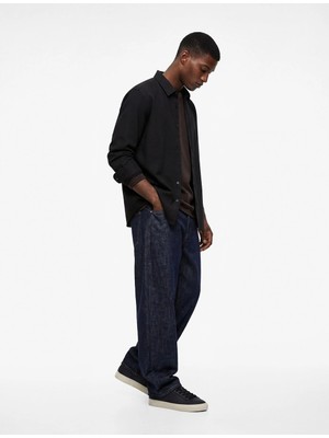 Koton Regular Fit Pamuklu Klasik Yaka Uzun Kollu Gömlek