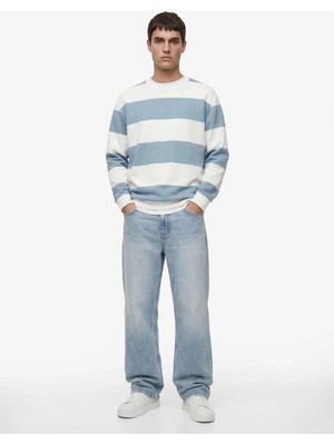 Koton Uzun Kollu Şardonlu Oversize Sweatshirt