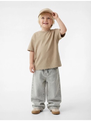 Koton Pamuklu Beli Lastikli Normal Paça Denim Pantolon