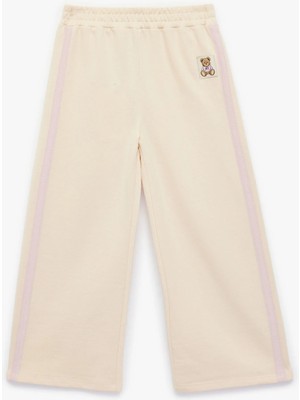 Koton Şardonlu Pamuklu Geniş Paça Eşofman Altı