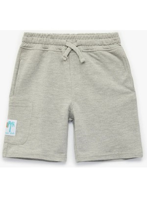 Koton Beli Bağcıklı Etiket Detaylı Bermuda Kargo Cepli Şort