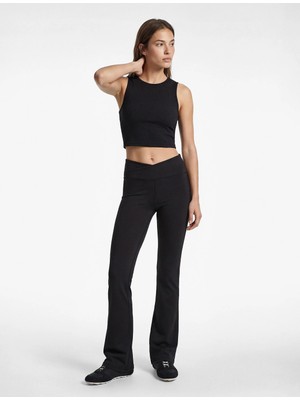 Koton Ispanyol Paça Kat Detaylı Slim Fit Spor Tayt