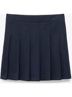 Koton Viskon Karışımlı Basic Pileli Etek