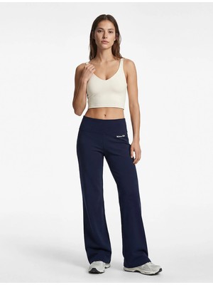 Koton Yüksek Bel Baskılı Ispanyol Paça Spor Tayt