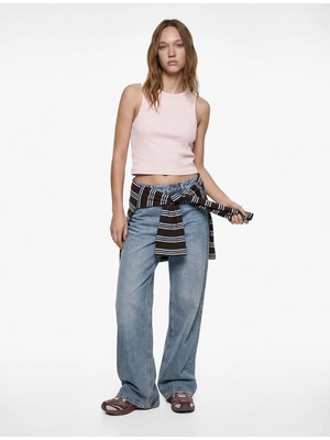 Koton Bisiklet Yaka Kolsuz Slim Fit Pamuklu Atlet