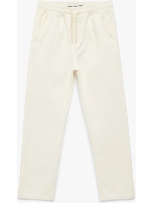 Koton Pamuklu Cep Detaylı Oversize Denim Pantolon