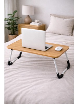 Hodbehod Laptop Sehpası Masası Katlanabilir Yatak Koltuk Üstü Kahvaltı Bilgisayar Sehpası