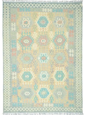 Kilim Co. El Dokuma Pastel Renk Afgan Kilim 204X300 cm (6.12 M²)