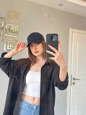 Fasion Pamuklu Arkası Fileli Spor Şapka