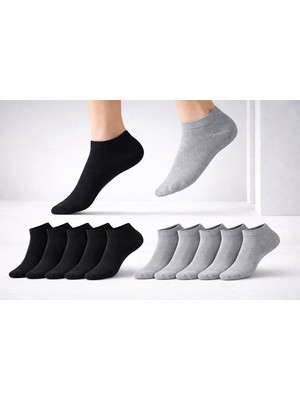 Qulat Kadın Basic Patik Çorap 12 Çift – Yumuşak Dokulu Günlük Kullanım