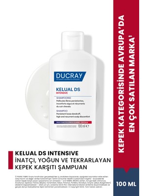 Ducray Kelual DS Intensive 100 ml Kepek Karşıtı Şampuan Yoğun ve İnatçı Kepek Problemi İçin