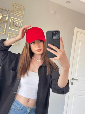 Fasion Pamuklu Arkası Fileli Spor Şapka