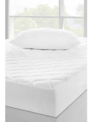 Mycey Hava Geçirgen Kapitoneli 100X200 cm Yatak Koruyucu Alez