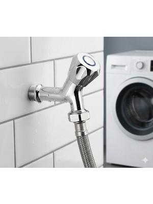 Şenpres Lara Çamaşır Makine Musluğu