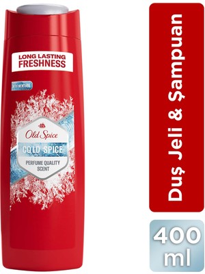 Old Spice Cold Spice 3’ü 1 Arada Duş Jeli 400 ml