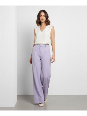 Masttoon Lila Palazzo Pantolon