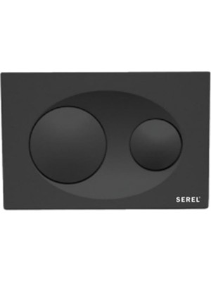 Leaf Shop Gömme Rezervuar Kumanda Paneli Siyah P400190