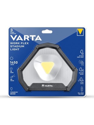 Leaf Shop 18647 Work Flex Stadyum Işığı Cob LED Şarjlı Fener