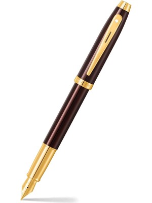 Leaf Shop 9370-0 100 Serisi Dolma Kalem (M) Kahverengi Altın