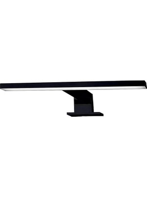 Leaf Shop Meriç Dekoratif LED Banyo Aplik 30CM Siyah (3000K Gün Işığı, 30 Cm)