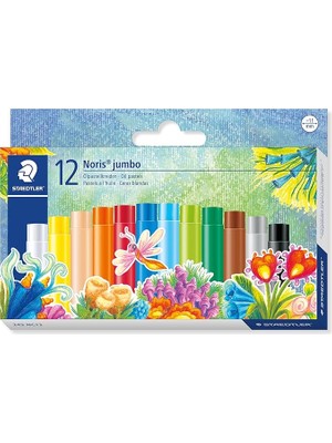 Leaf Shop 243 NC12 Noris Clup Jumbo Yağlı Pastel Boya 12'li