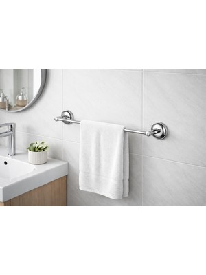 İbico Ibico Banyo Uzun Metal Havluluk – Vidalı Montaj