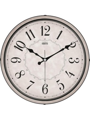 Leaf Shop 36 cm Dekoratif Gerçek Cam Bombe Sessiz Mekanizma Duvar Saati