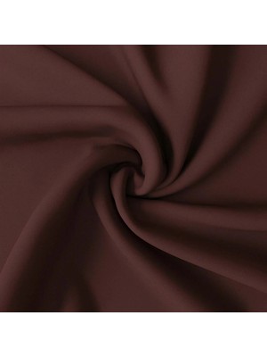 Leo Boutique Curtain Düz Pilesiz Blackout Karartma Fon Perde %100 Işık Geçirmez Fon Perde Tek Parça