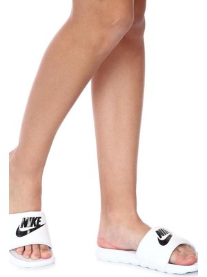 Nike Victori One Slide Womens Sandals Kadın Günlük Terlik Beyaz