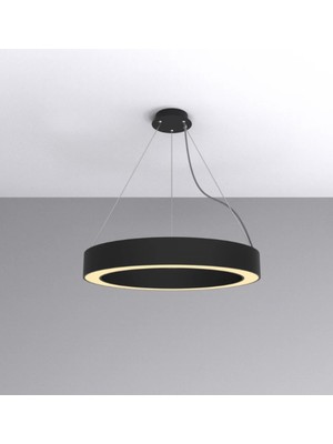 40 cm Simit (Yuvarlak)Led Linear Sarkıt Armatür Rözans Hediyeli