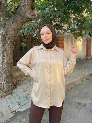 Miostil Saten Tunik-Taş