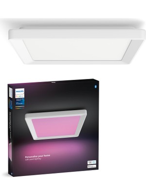 Philips Hue Tento Wca Beyaz Slim Kare Tavan Paneli 30X30CM