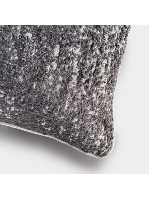 Lidoma Home "calm" Dokulu Kırlent Kılıfı - 45X45 - Füme