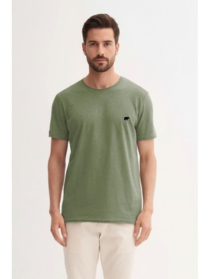 Bad Bear Flam Urbanıst Erkek T-Shırt Yeşil