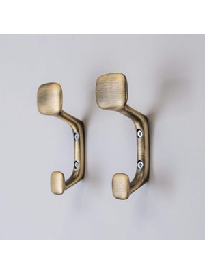 System 2020 Portmanto Askılığı Antik Sarı Renk (AS2020 0046 Abm)